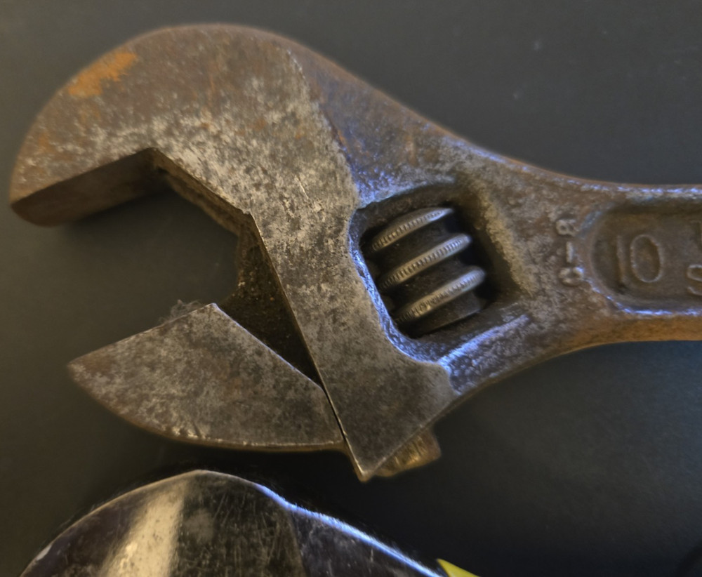 10 In. Steel Adjustable Wrenches x3