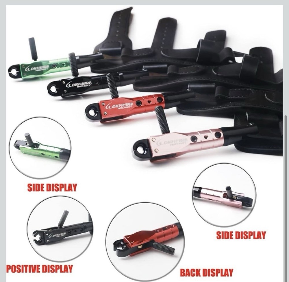 Archery Release Aids Wrist Strap Trigger Adjustable Compound Bow Hunting Target