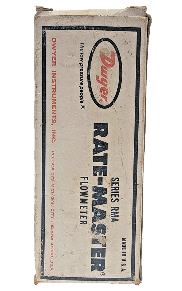 Dwyer RMA-5 S49E Rate-Master Flowmeter