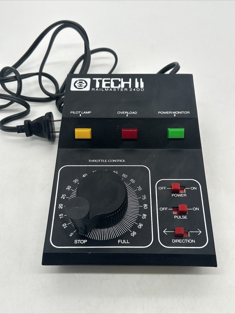 MRC Tech II Railmaster 2400 Railroad Model Train Control Transformer