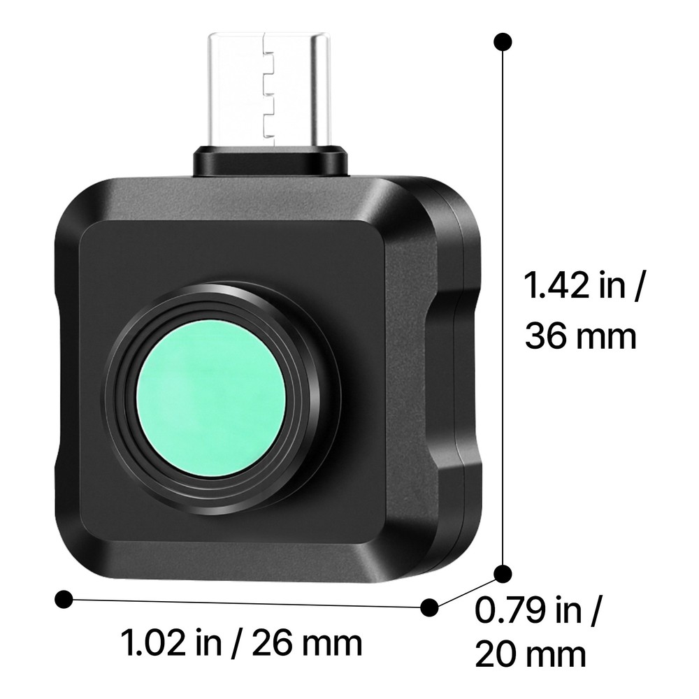 Uimoso Thermal Imaging Camera for Android with 512x384 High-Resolution Sensor