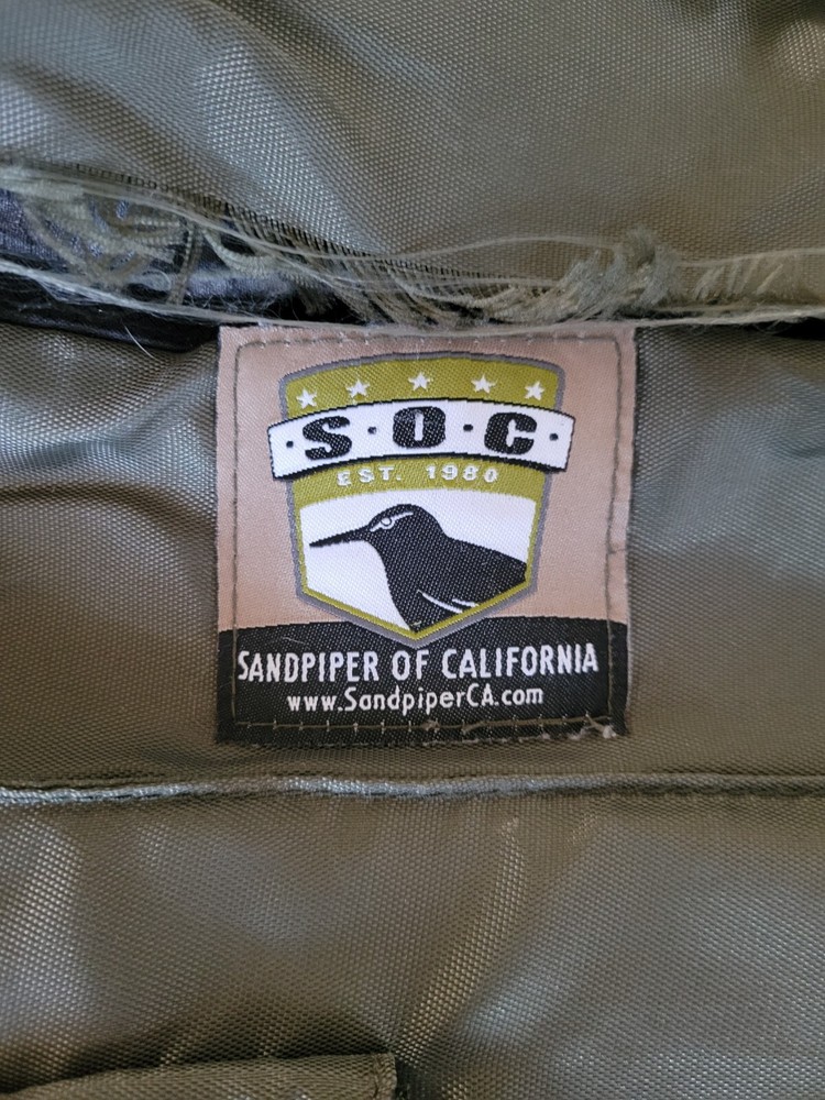 SOC Black Backpack Bugout Bag - See Pictures