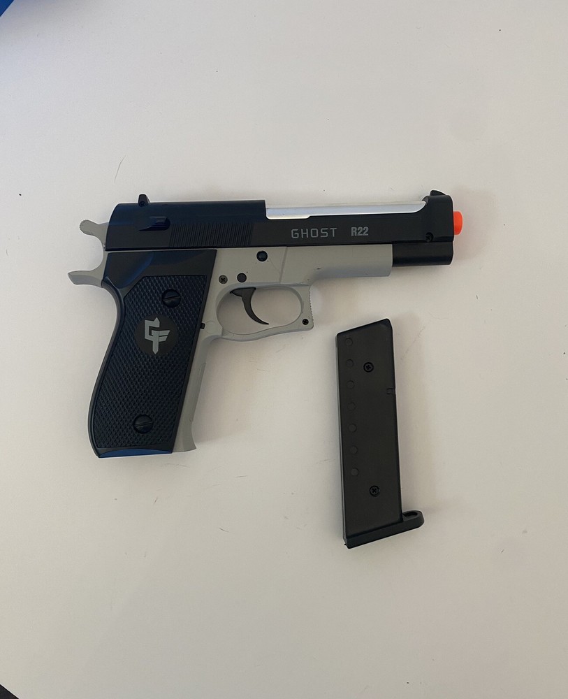 Game Face Ghost Spring Powered Airsoft Pistol.