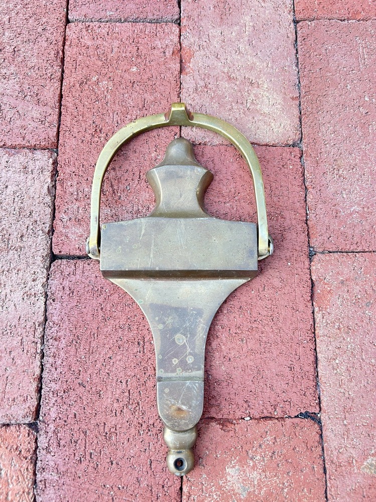 Vintage Solid Brass Large Door Knocker 9”x 5” Classic Design