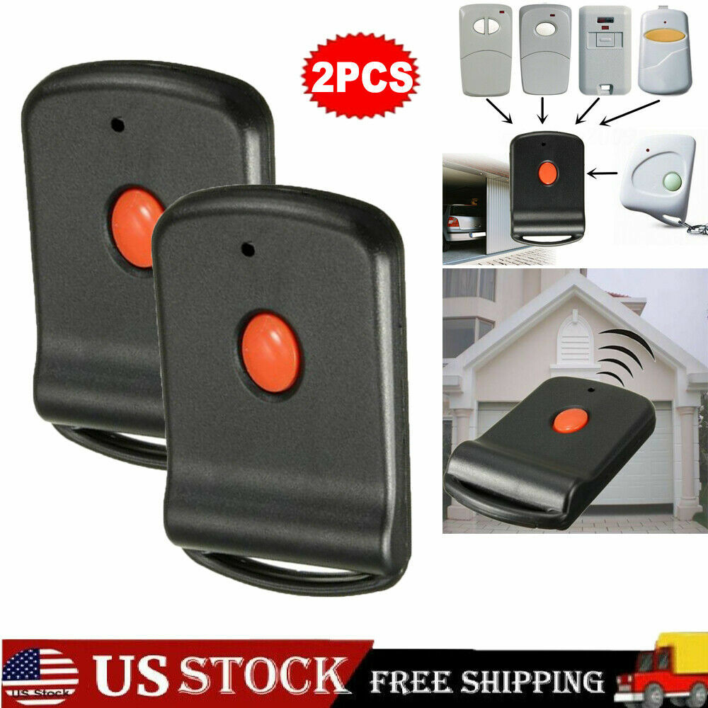 2PC For 3089 multi-code multicode 308911 Linear MCS308911 300mhz 1 button remote