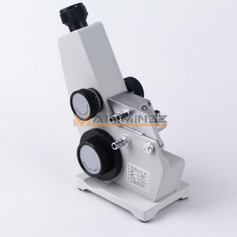 1pcs 2WAJ Abbe Refractometer 0-95% Brix & 1.300-1.700 ND Lab Monocular
