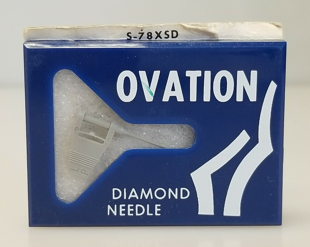 OVATION Diamond Phonograph Needle, S-78XSD, New