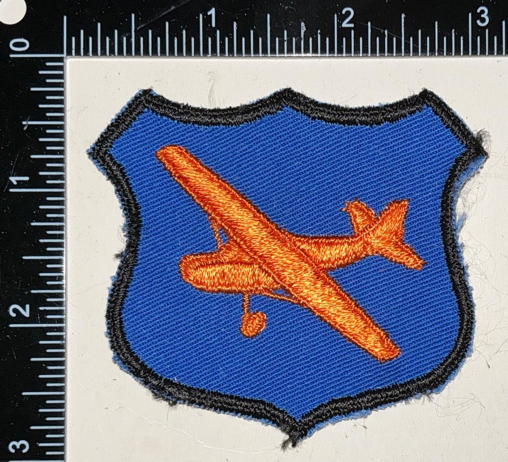 Cold War US Army Fixed Wing Aviation School TWILL Patch