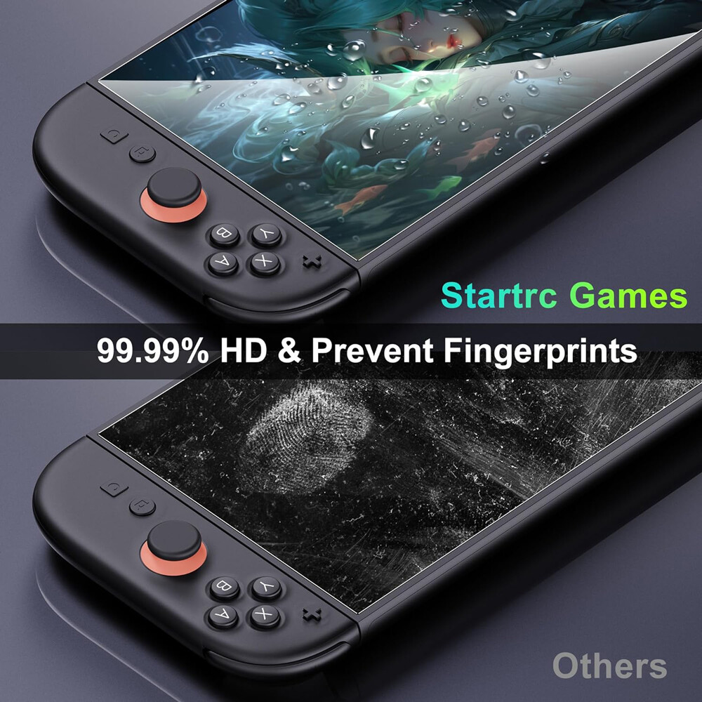 2Pcs Screen Protector for Nintendo Switch 2 2025 HD Tempered Glass Easy Install