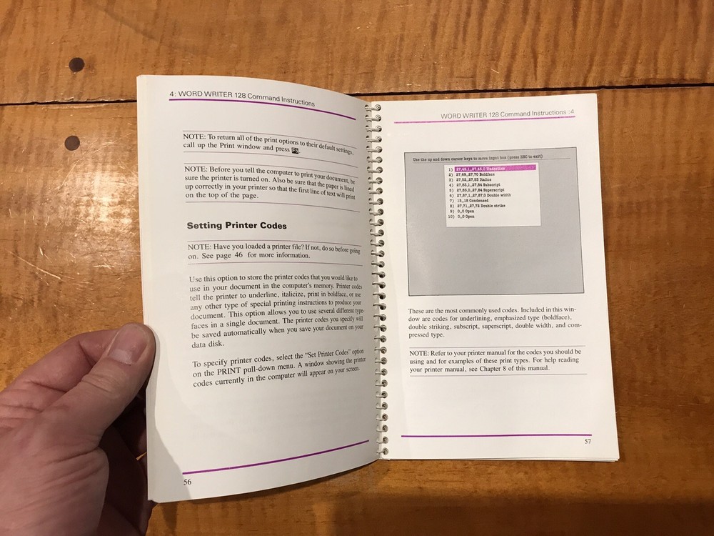 Commodore 128 PC Word Writer User's Manual Vintage Computer TIMEWORKS 1982