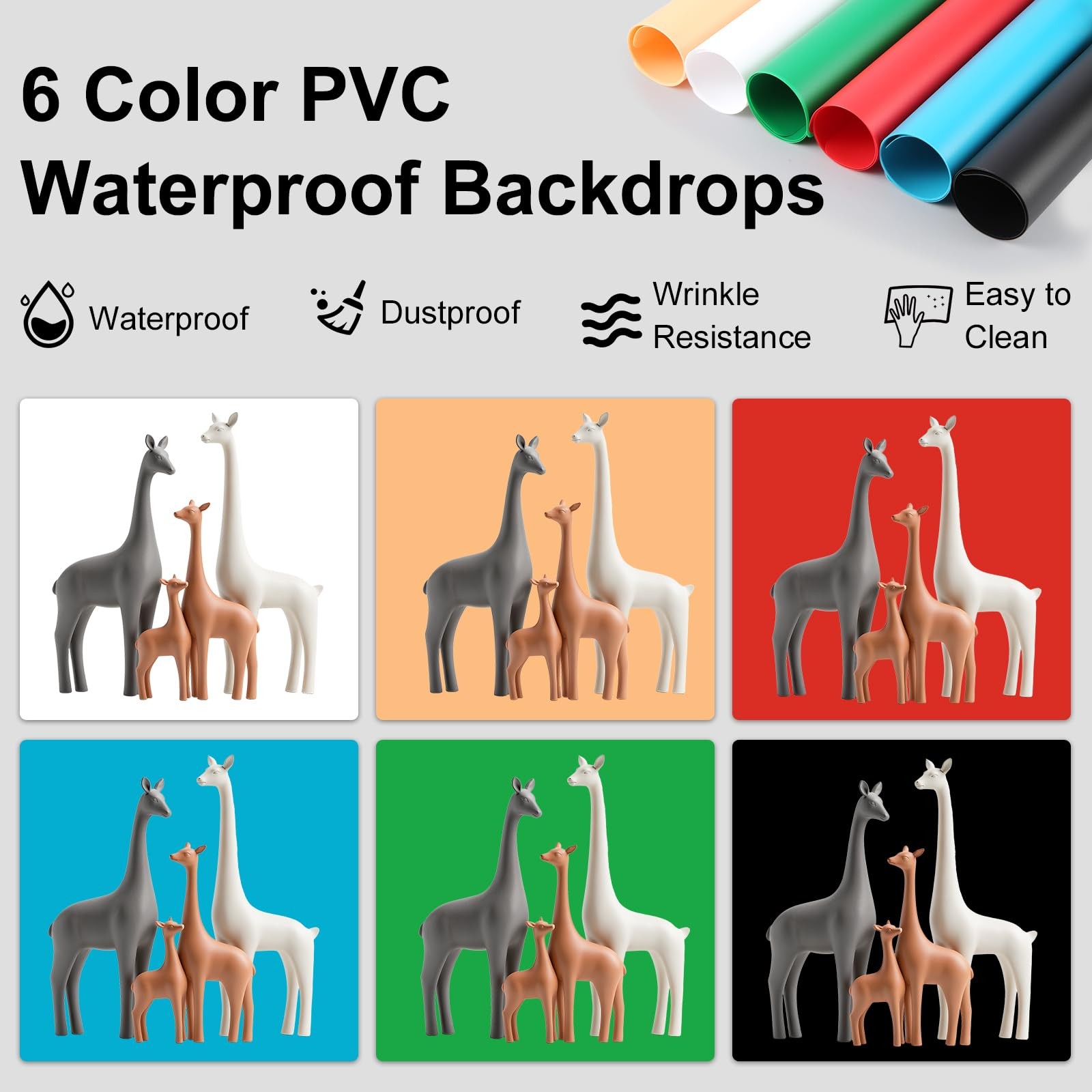 TzezFoz 16x16in Folding Portable Photo Lighting Upgrade 16x16 inch, 16*16in