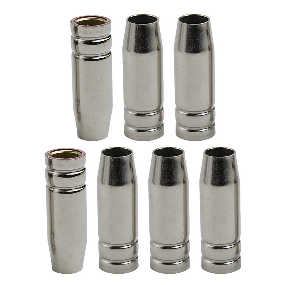 7PCS Replacement Conical Gas Nozzle Shield Cups for 15AK Welding Torch