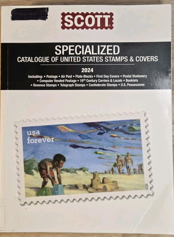 2024 Scott Specialized Catalogue United States Stamps Covers Reference