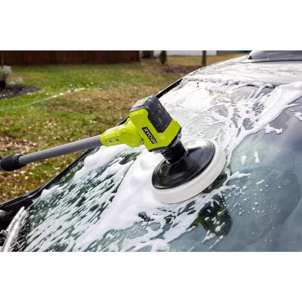 RYOBI Hook and Loop Backer 6in Power Scrubber Pad Attachment Quick Change Tool