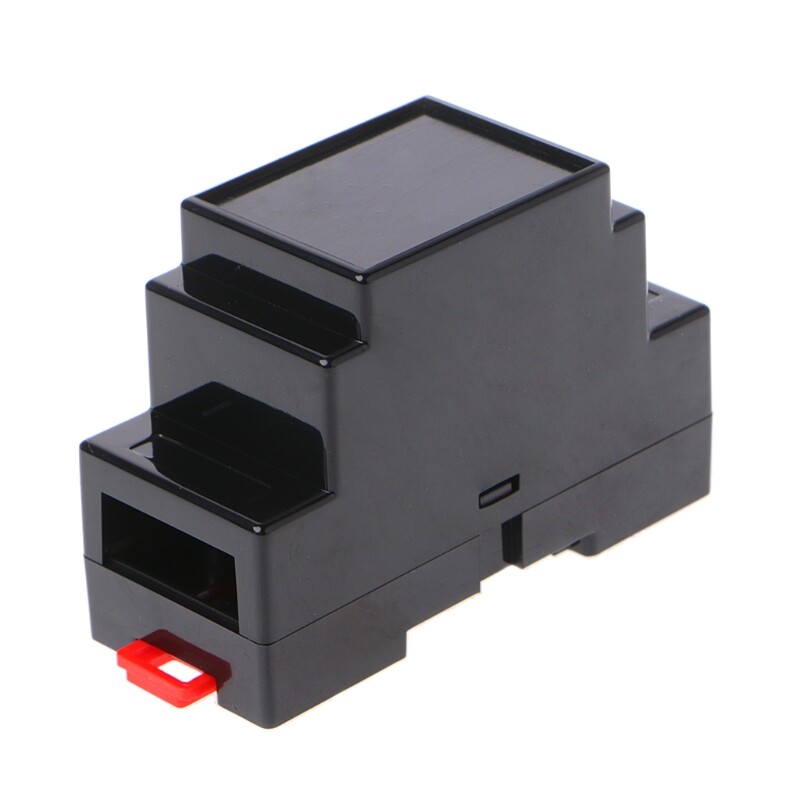 2 Pcs 88x37x59mm Electronics Box Project for Case DIN PLC Junction