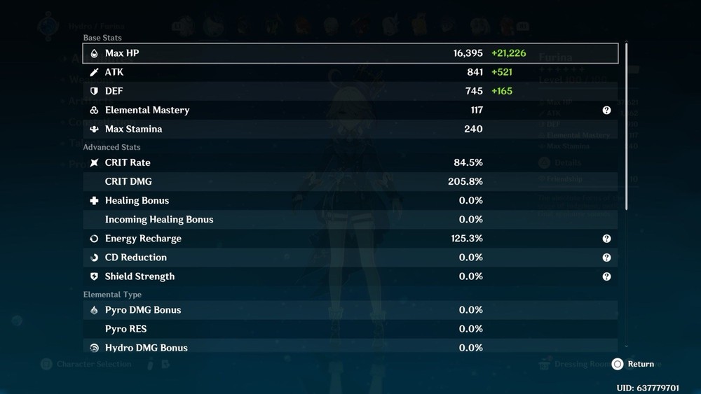 NA AR 57 Genshin Account