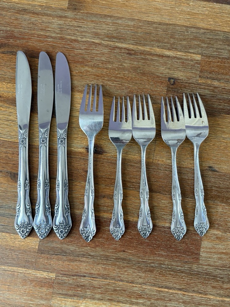 Rogers Stainless Flatware Dream Rose Pattern Replacement Pieces Utensils Forks