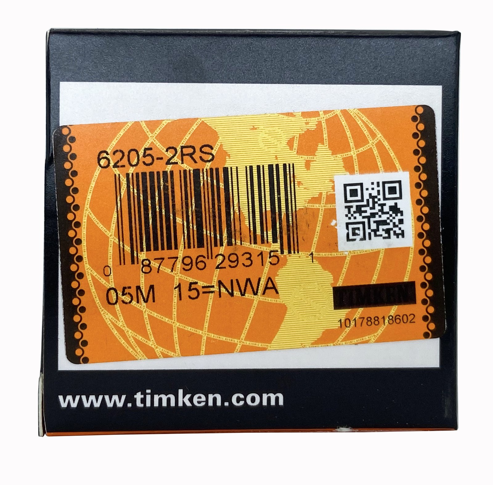 10PACK USA Brand TIMKEN 6205-2RS 25X52X15MM Double Rubber Seal Bearings 6205RS