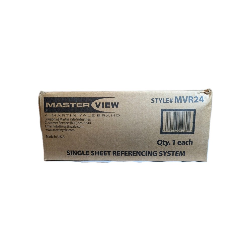 Martin Yale Master View MVR24 Desktop Reference System Starter Set, ​24 Sleeves