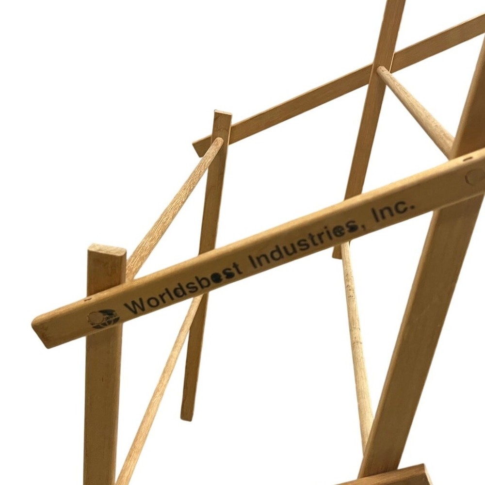 Worldsbest Wood Folding Drying Rack