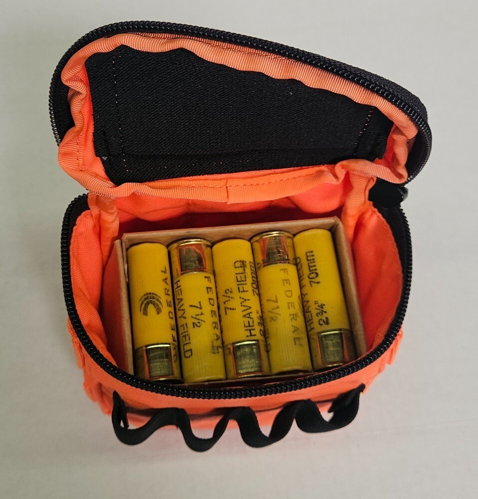 AR500 Orange Shot Shell Pouch with MOLLE