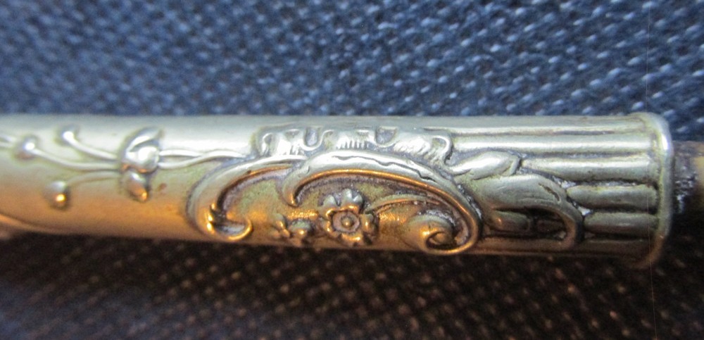 Silver Plated Parasol Handle