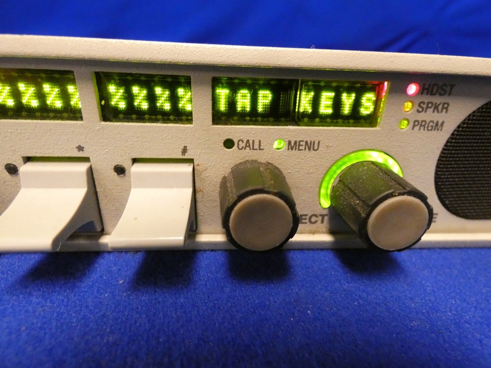 RTS KP-12L 12 Position Intercom Key Panel White, Keys are Good