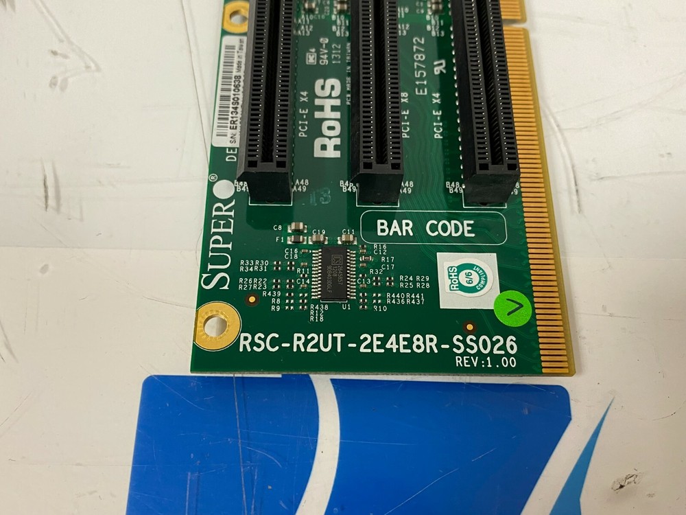 Supermicro RSC-R2UT-2E4E8R-SS026 Riser Card