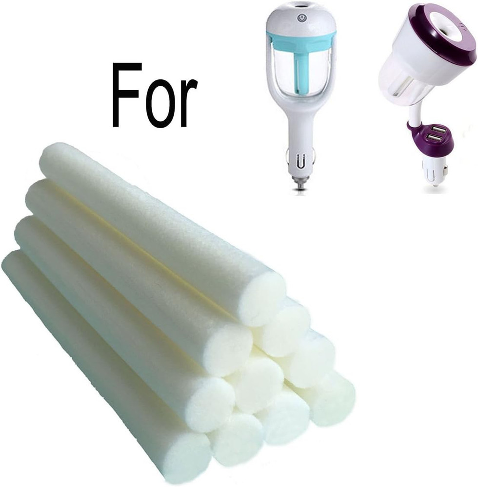 10-Pack Car Diffuser Sponges Refill Sticks Filter Wick Replacement, Absorbent Sp
