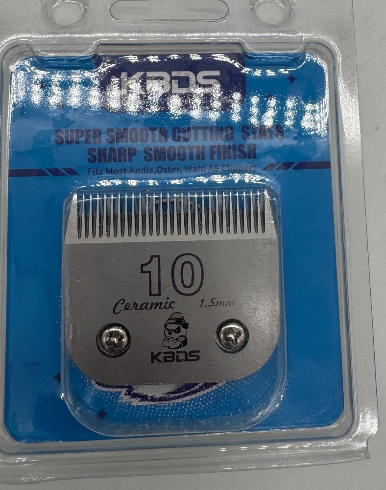 KBDS 10 Ceramic 1.5MM Pet Clipper Blade