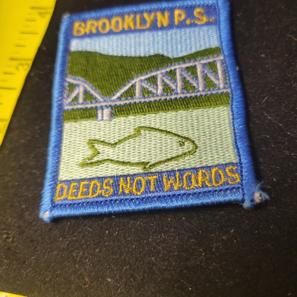 William A Kirlew Junior Academy FL Embroidered Jacket Patch Unused