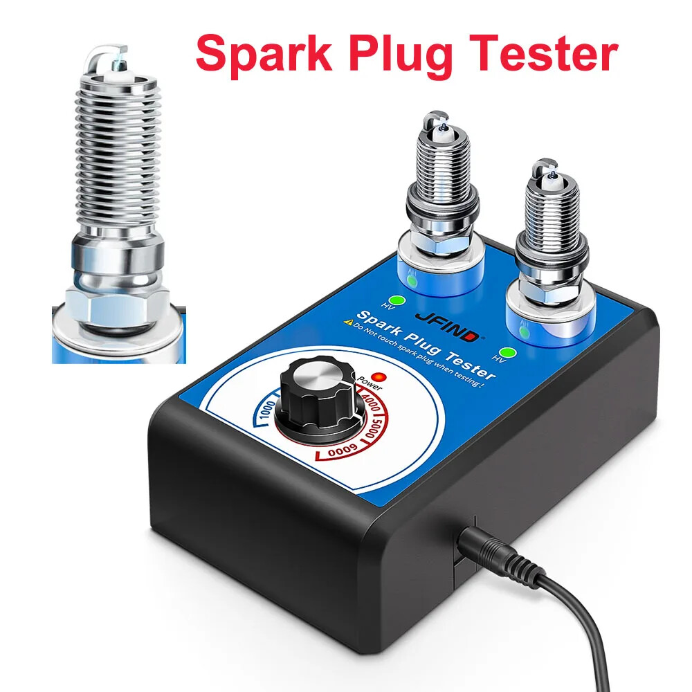 Double Hole Diagnostic Tool Car Spark Tester Auto Engine Ignition Detector Tools