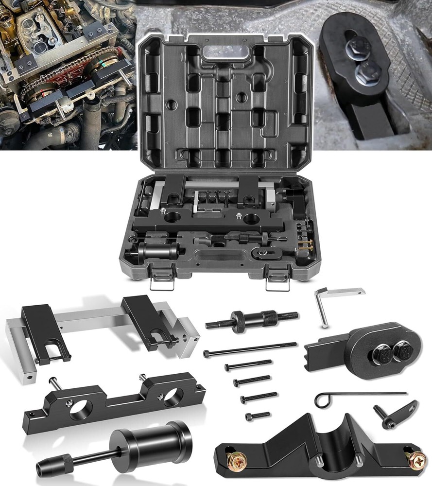 16PCS Engine Camshaft Alignment Timing Locking Tools Kit for BMW N20 N26 Engines