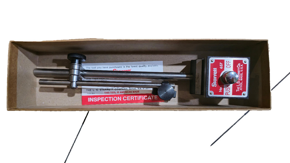 starrett 657 magnetic base