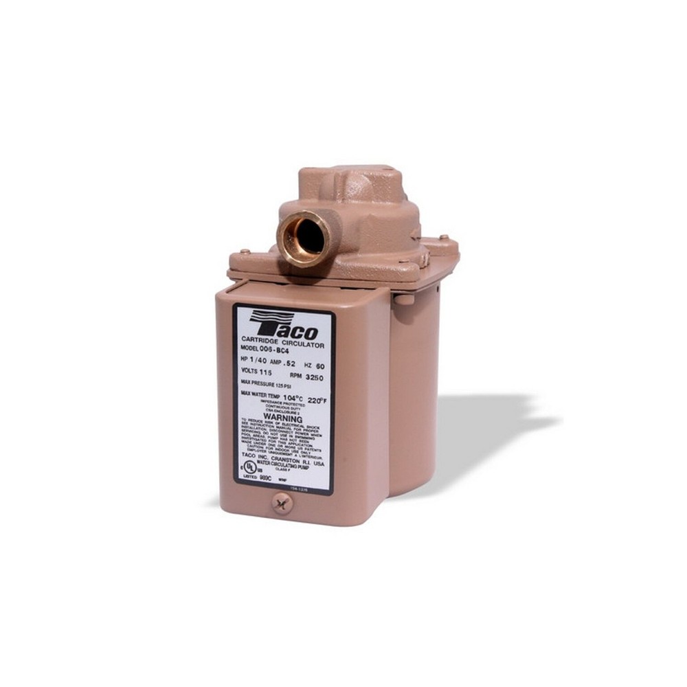 Taco 006-BC4 Bronze Cartridge Circulating Pump