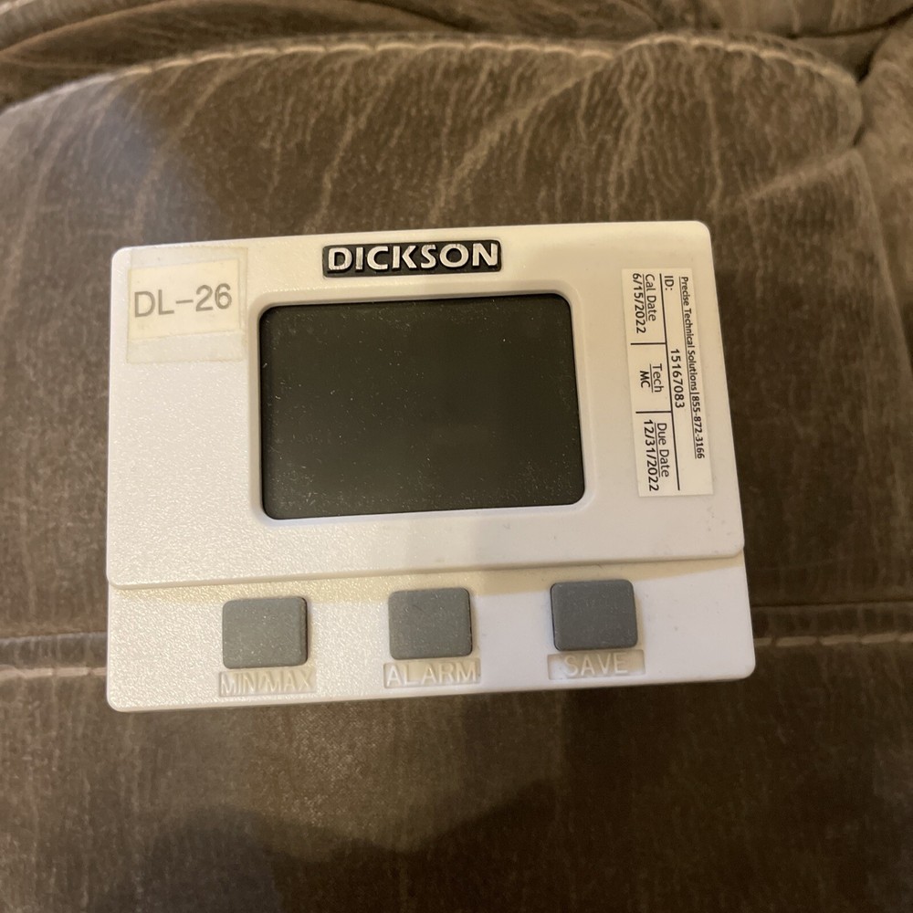DICKSON TM320 LCD Display Temperature Data Logger