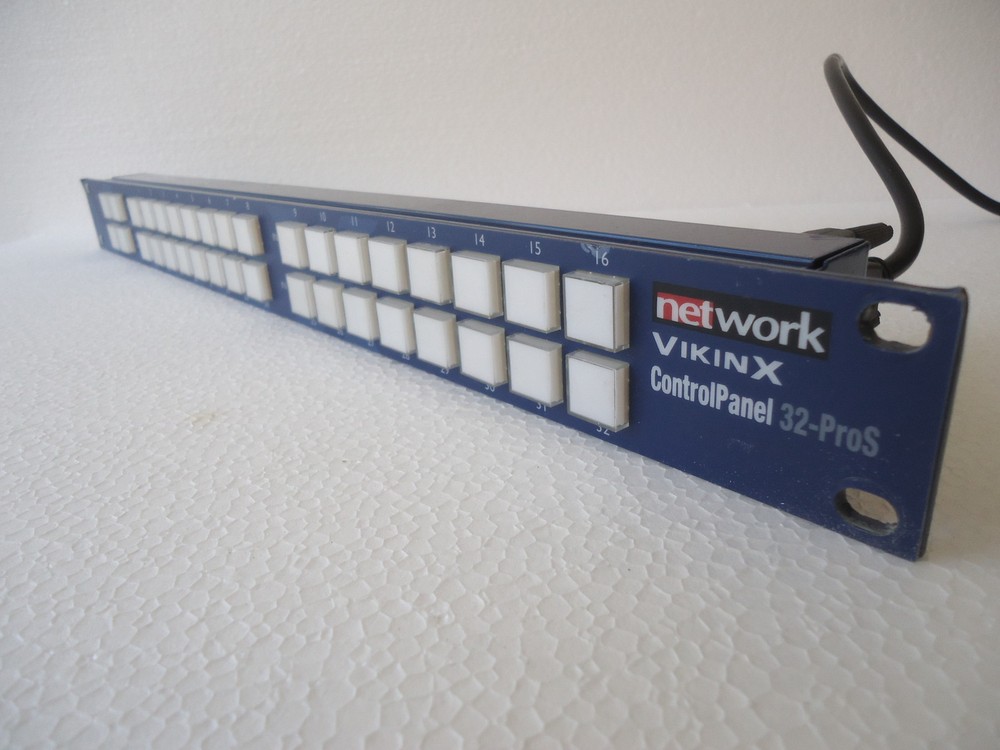 NETWORK VIKINX 1U CONTROL PANEL 32-ProS INCLUDING UNIVERSAL POWER SUPPLY
