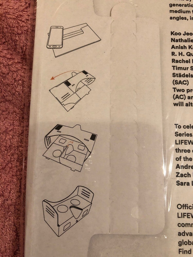 Virtual Reality Hardboard Glasses Lifewtr