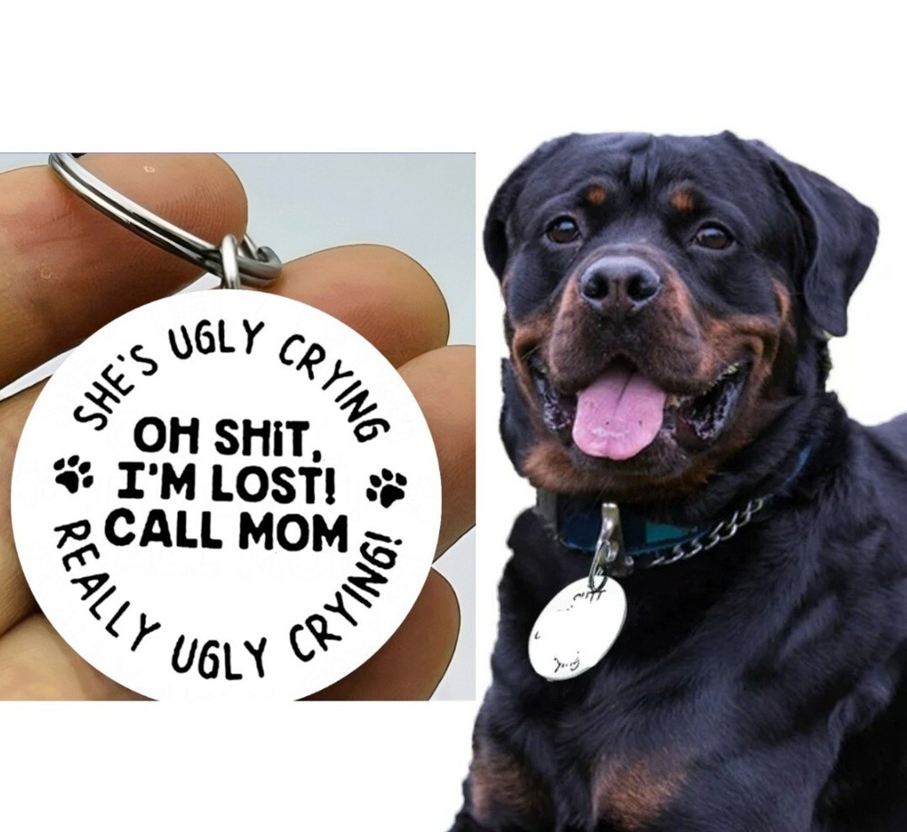 Pet Animal Remidner Lost Found Quote  Keychain