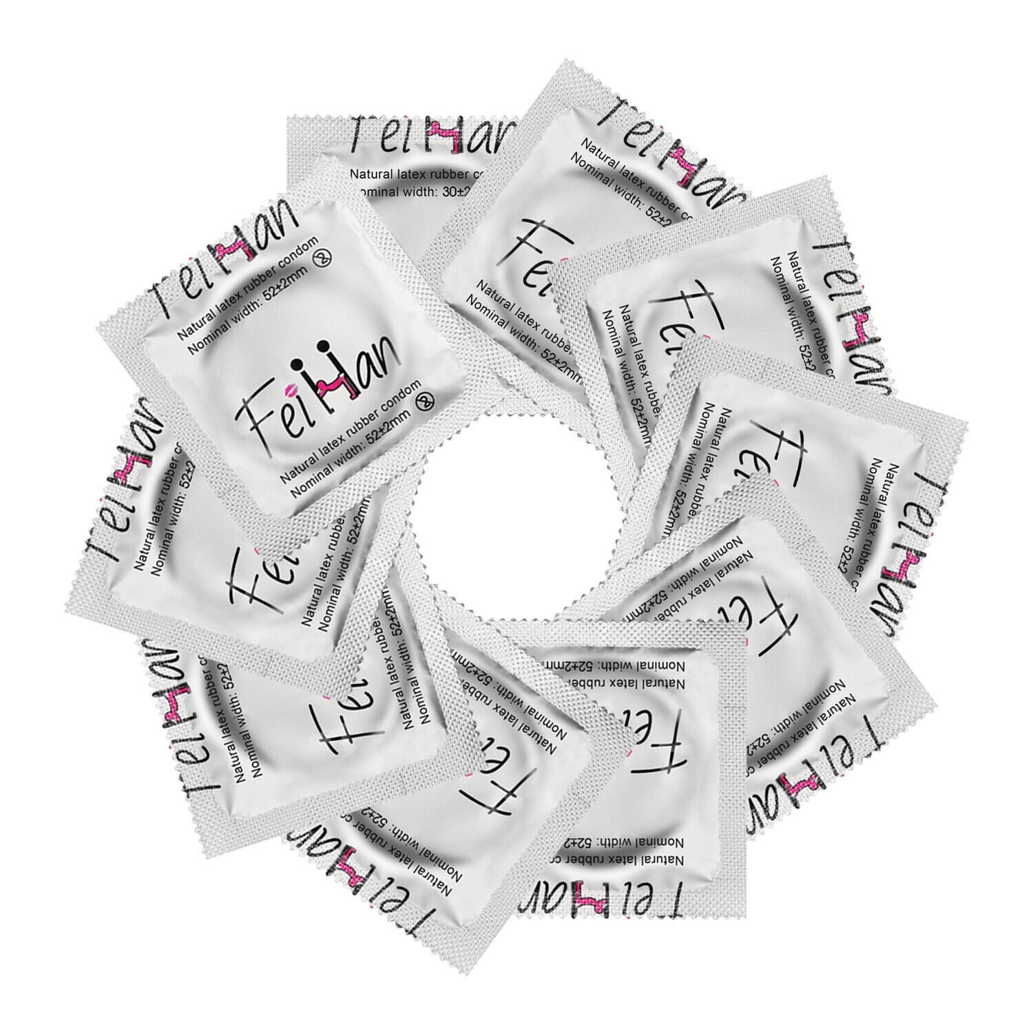 100X Latex Condoms Bulk Pack Ultra Thin Extended Pleasure Extra Time Sex Delay