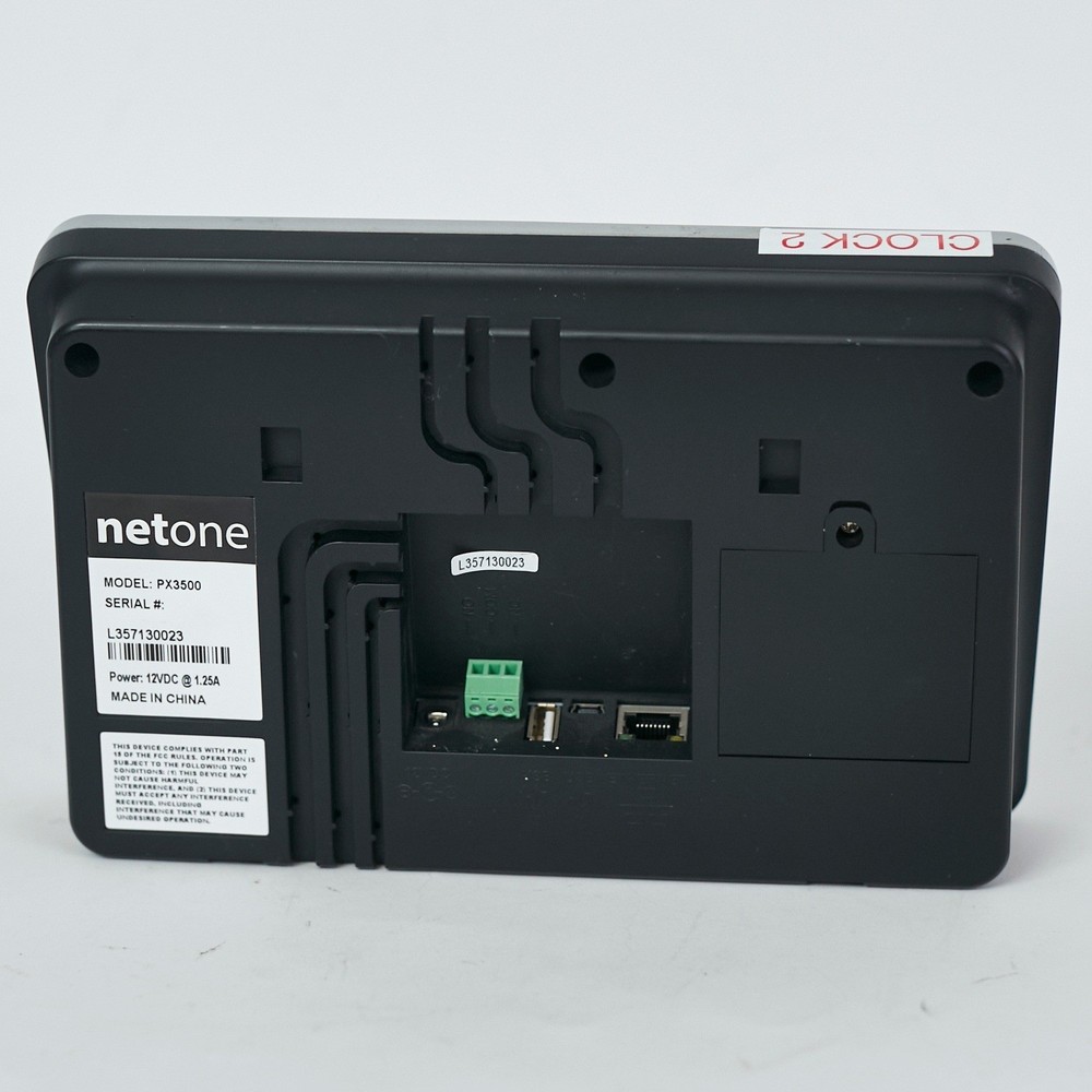 Paychex PX3500 Time Clock Biometric Fingerprint Reader