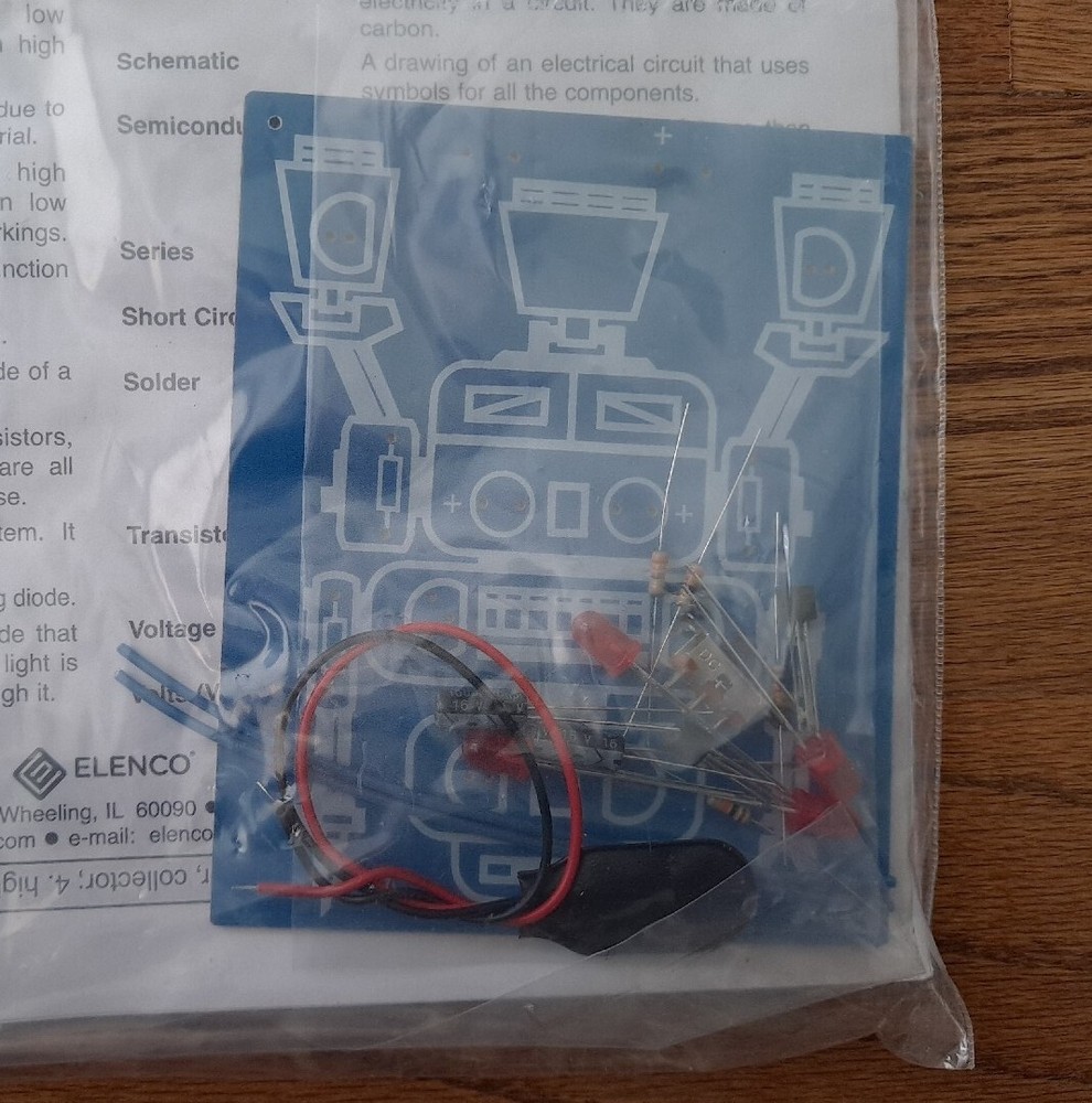 Elenco K-17 LED Robot Blinker Kit