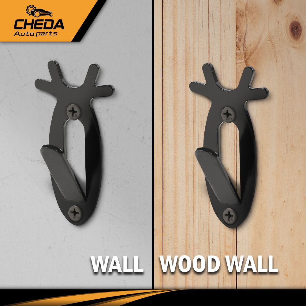 1/2/3/4/5/6Pcs Mount Wall Hanger Skull Hook Deer Antelope Antler Style- 20lb New