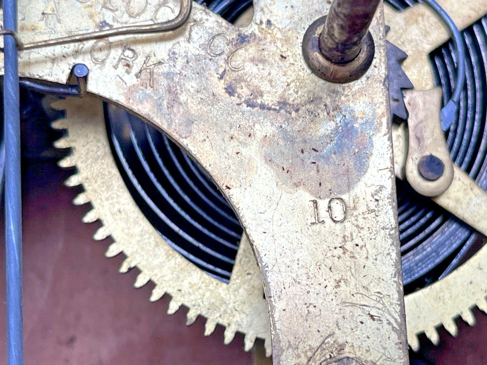 Antique Ansonia Project Wall Clock (0234)