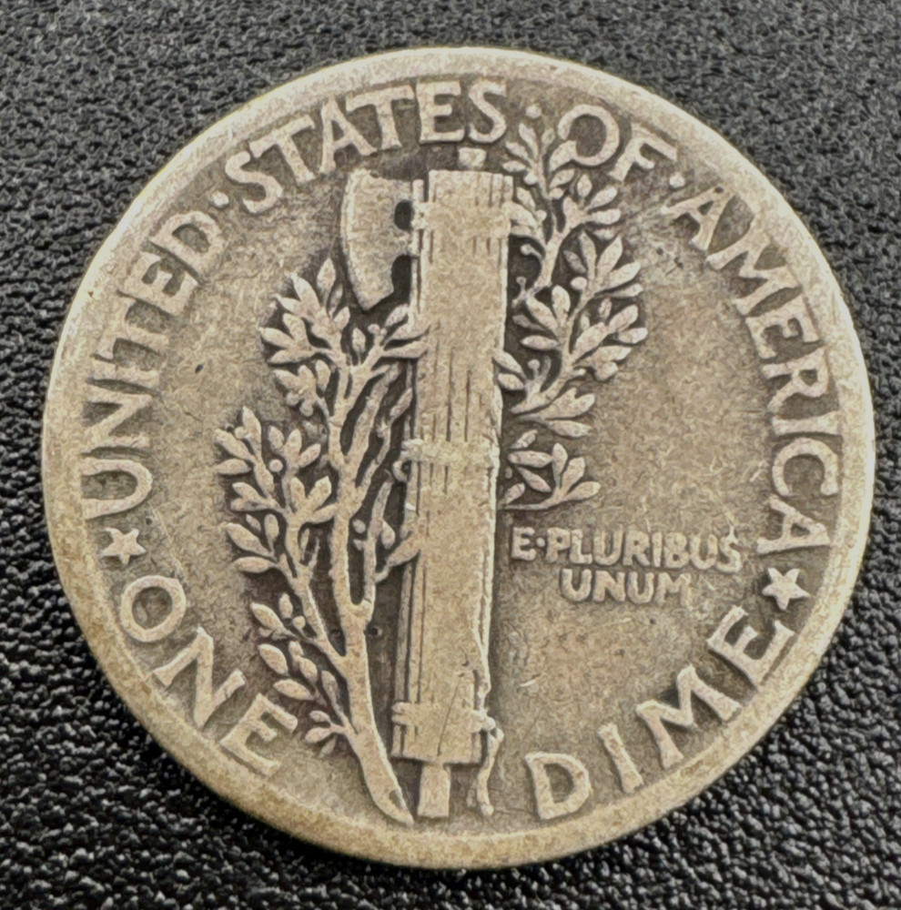1927 Mercury Dime