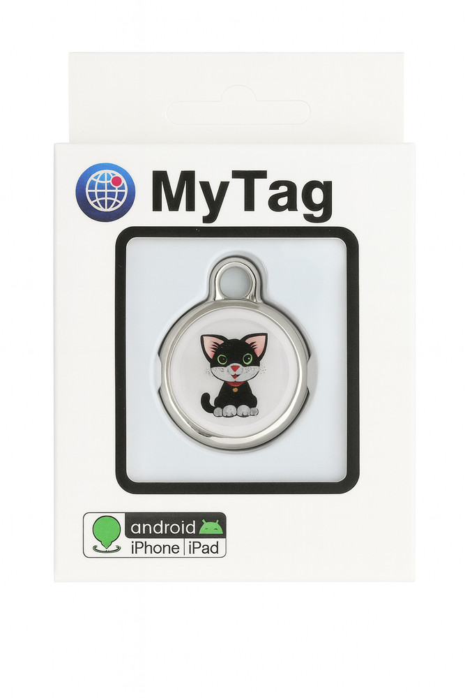 Cat GPS Bluetooth Tracker Collar Tag Anti-Lost Locator for iPhone Android