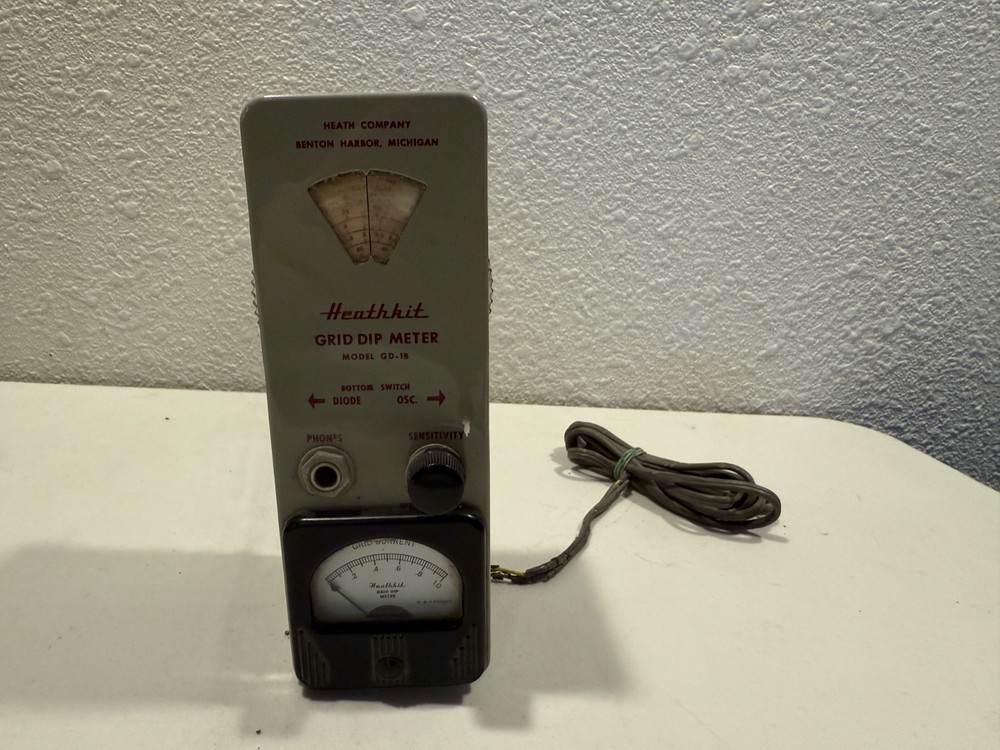 vintage HEATHKIT MODEL GD-1B  GRID DIP METER