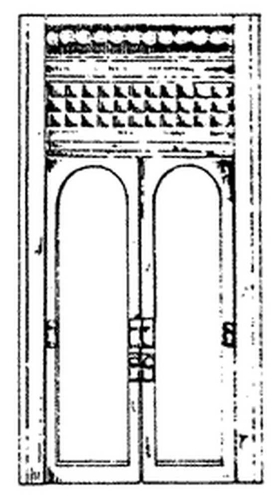 Scale Structures 2165 Commercial door recess