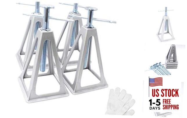 RV Stabilizers Jacks for Trailer Camper 4 Pack Aluminum Stack Jacks 6000