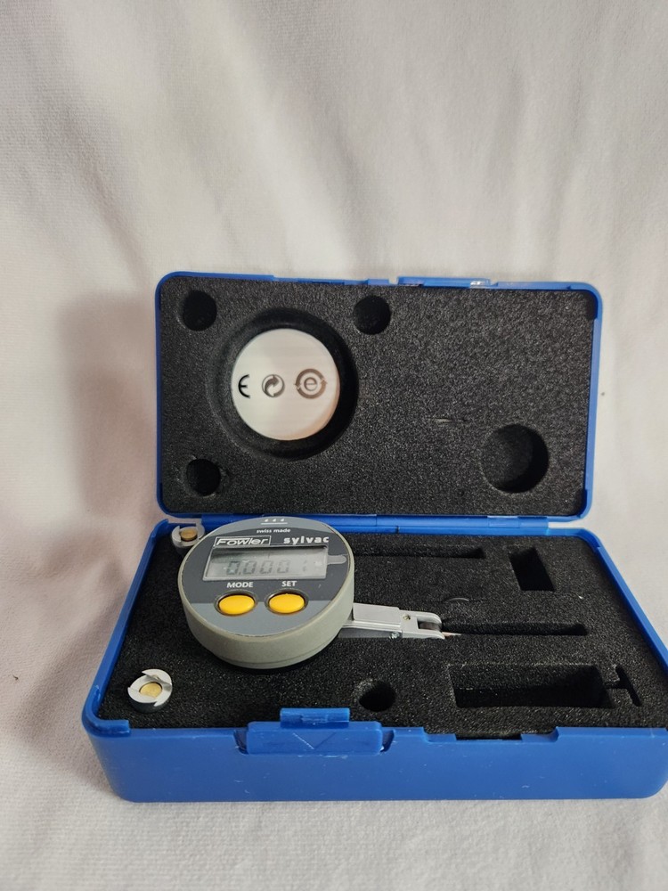 FOWLER SYLVAC QUADRATEST Digital Test Indicator Lever Type 0.00005" Resolution